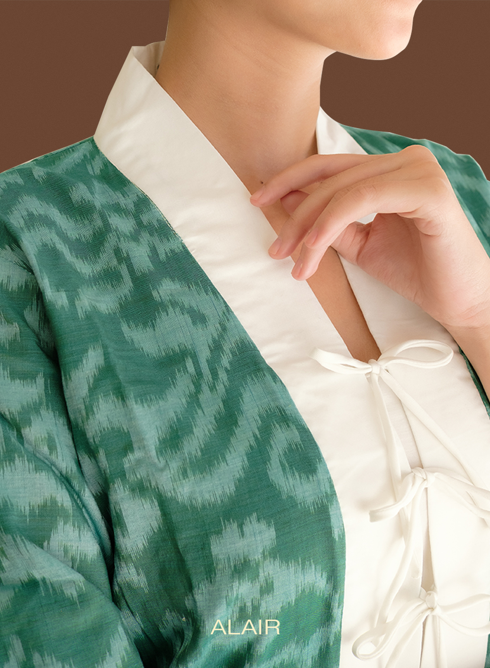 ALAIR | Kamaya Kimono Tenun Wanita - Green